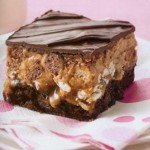 mandulás- roppanós Brownie
