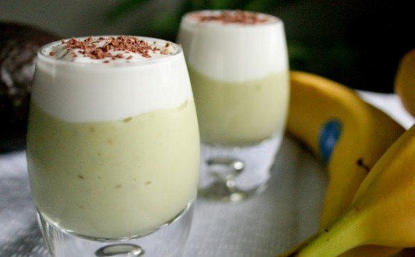 Avokádó és banán turmix