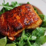 Roston sült pikáns lazac