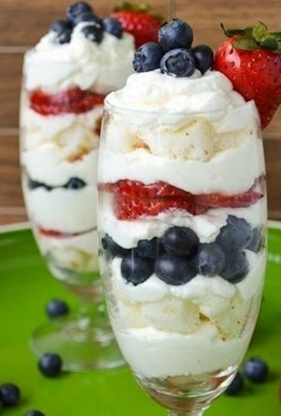 erdei gyümölcsös habos piskóta