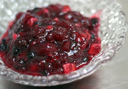 áfonyás - erdei gyümölcs szósz