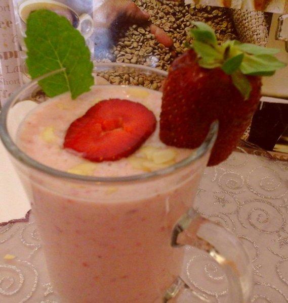 epres-banános shake