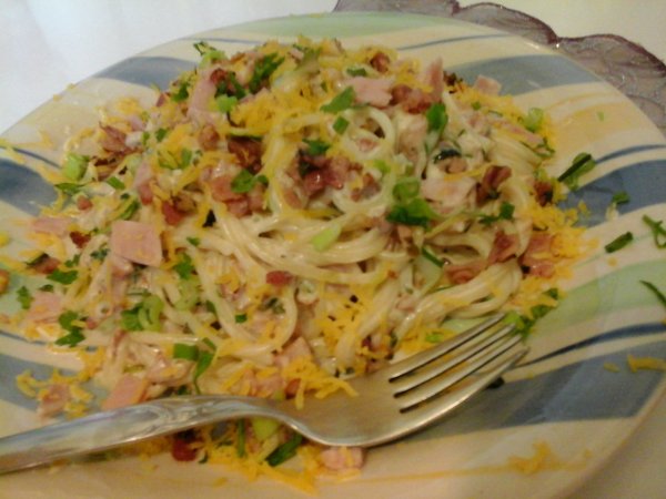 Az én Spaghetti alla carbonaram1
