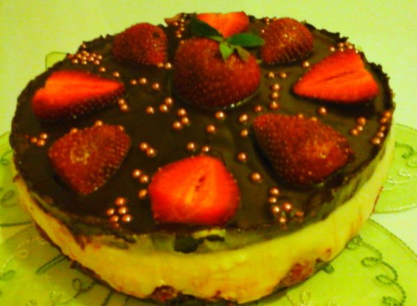 Epres-vaníliás mascarpone csokoládés torta7