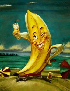banana karikatúra
