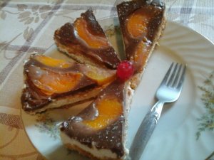 barackos túró torta - nutellával megbolondítva2