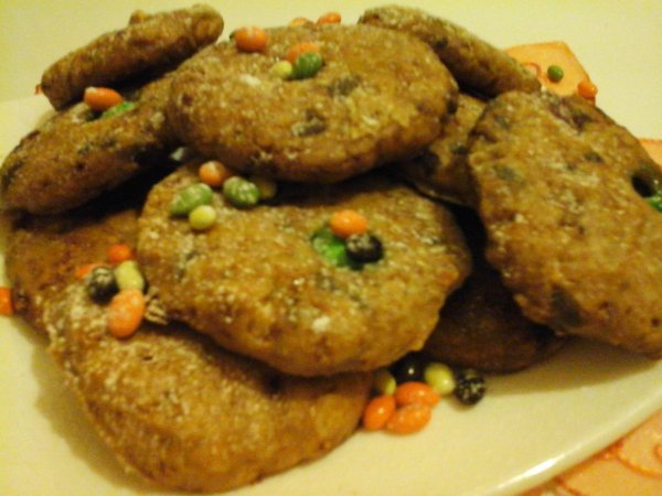 Csokoládés- Smarties kekszek - gluténmentesen is12