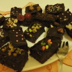 Mandulás - nutella szelet1