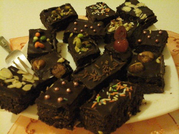 Mandulás - nutella szelet2