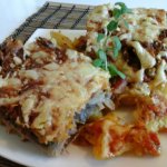 Sajtos tarja-karaj-csirkemell tepsiben sütve5