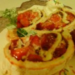 Tojáshab tekercs tejszínes eperrel5