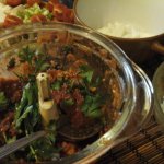 Mexikói taco húsos dupla sajtos teljeskiörlésű pizza előkészület alapszósz feltét0