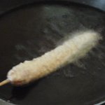 Padlizsán & virsli chips előkészítés5