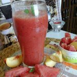 görögdinnye-nektarin frissítő turmix10