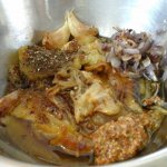 pikáns padlizsánkrém előkészítése3