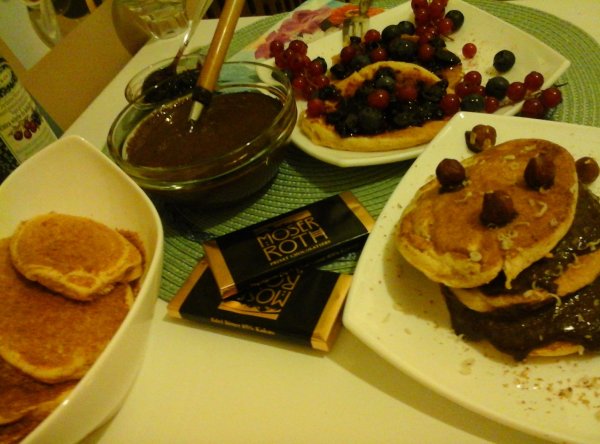 Amerikai palacsinta egészségesen-házi nutellás