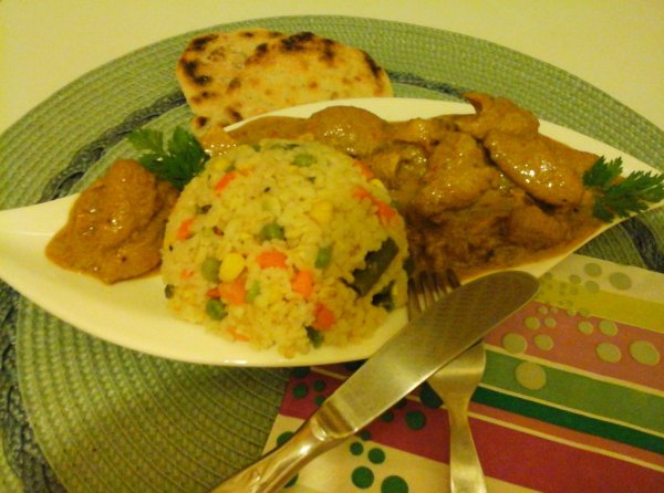 Malájzia kókuszos csirke bulgur salátával10