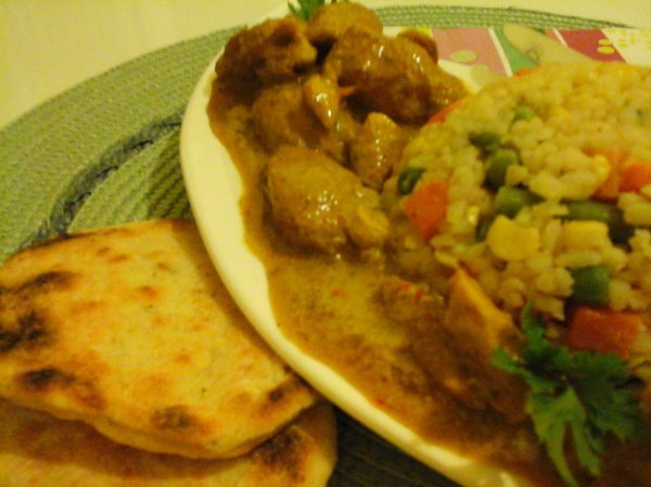 Malájzia kókuszos csirke bulgur salátával14