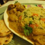 Malájzia kókuszos csirke bulgur salátával4