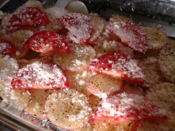 Parmezános olasz rakott hús előkészítés2