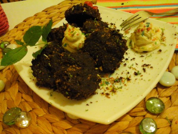 csokis brownie-vaníliás mascarpone-lime-os krémmel egészségesen10