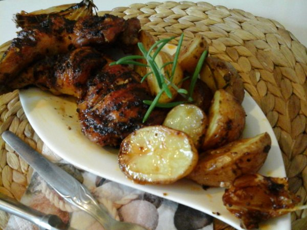 piri -piri csirke rozmaringos sült krumplival3