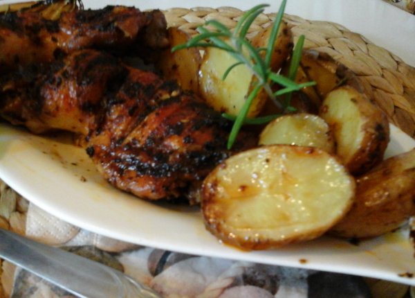 piri -piri csirke rozmaringos sült krumplival4