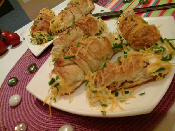 Dupla sajtos-kapros ropogós roló2