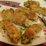 Dupla sajtos-kapros ropogós roló6