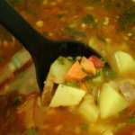 Mediterrán pikáns burgonyaleves1