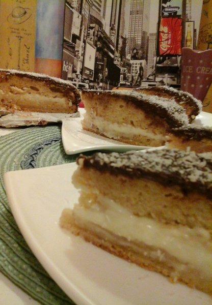 Csokoládés Raffaello szelet3