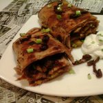 Fűszeres húsos panini sült burgonyával-görög joghurttal5