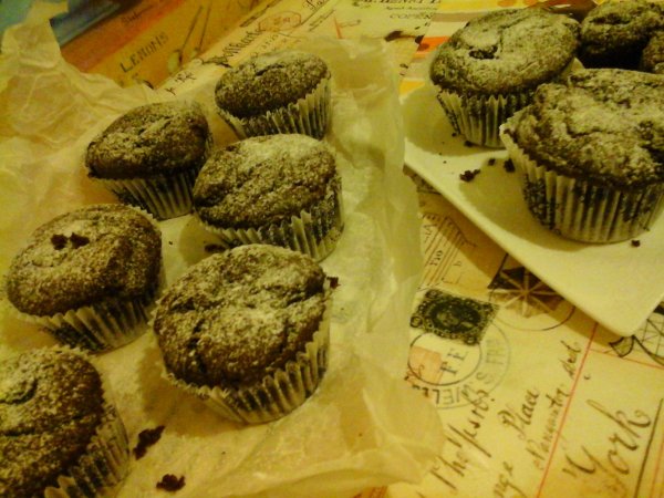 Joghurtos-Mandulás Túró Golyó Muffin1