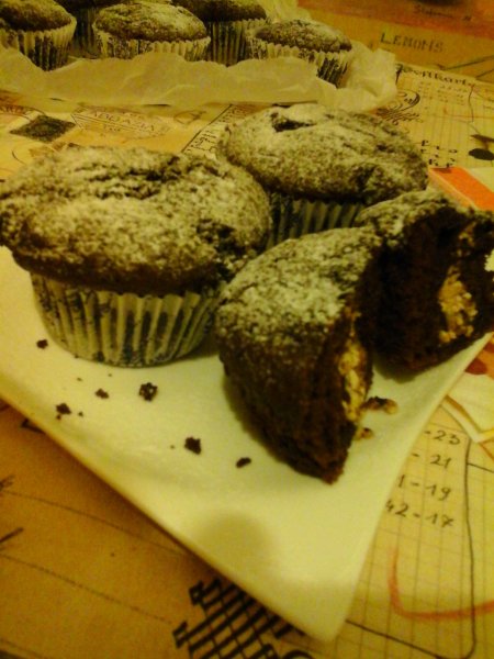 Joghurtos-Mandulás Túró Golyó Muffin4