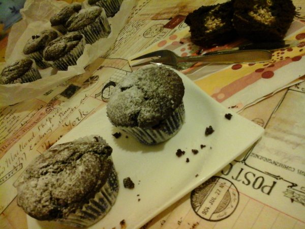 Joghurtos-Mandulás Túró Golyó Muffin5