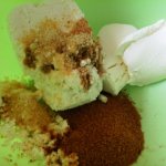 Mandulás-citromos túró golyó előkészítése1