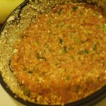 Sajtos-paradicsomos mediterrán vagdalt előkészítése2