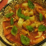 Sajtos-paradicsomos mediterrán vagdalt előkészítése4