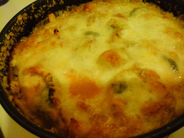 Sajtos-paradicsomos mediterrán vagdalt előkészítése8