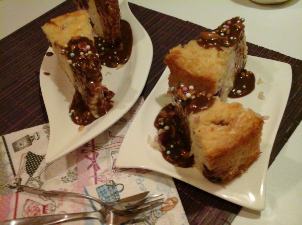 Vaníliás-meggyes rizstorta-mogyorós snickerssel17