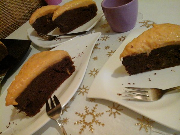 Csokoládés-narancsos sütőtökös torta4