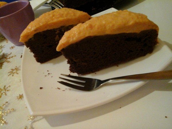 Csokoládés-narancsos sütőtökös torta9
