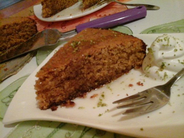 Kókuszos lime torta Agave lime sziruppal és tejszínhabbal2