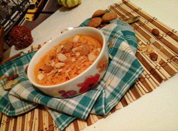 Mandulás-mogyorós sütőtök krémleves7