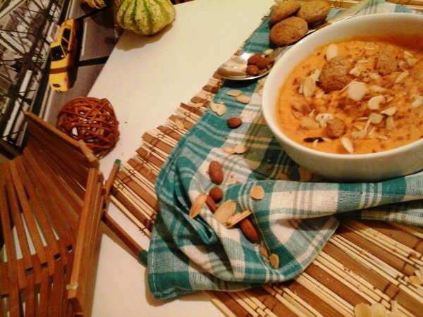 Mandulás-mogyorós sütőtök krémleves8