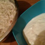 gyros hús pácolva-fokhagymás jogurtos öntet