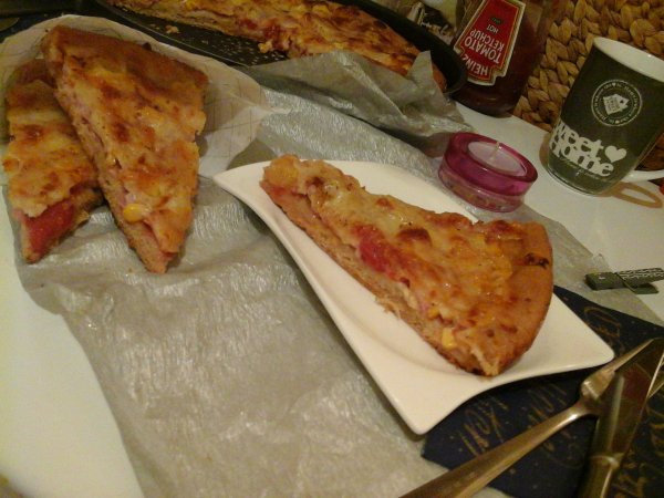 Hawaii wellness pizza-Fekete erdei sonkával és tripla sajttal3