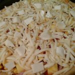 Hawaii wellness pizza előkészítése2