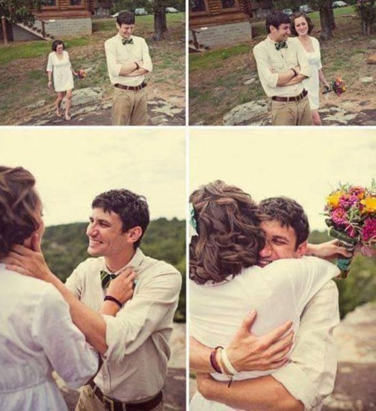 amikor a völegény meglátja a mennyasszonyt9